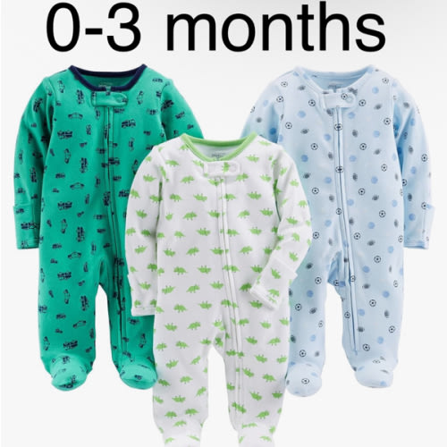 Simple Joys by Carter's 3-pack Sleep and Play