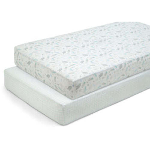 Sea Life Fitted Crib Sheets - 2 Pack