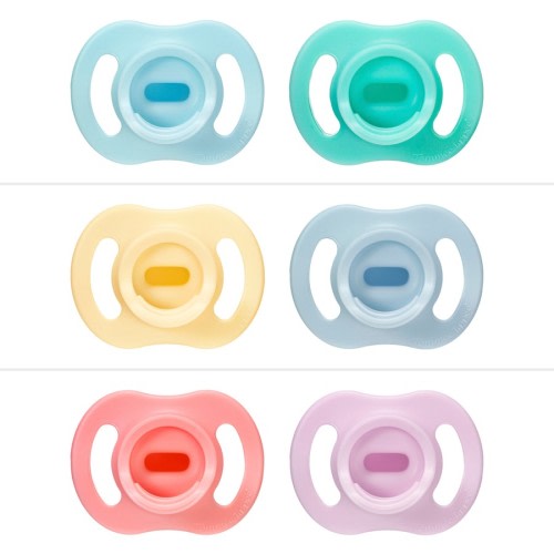 Tommee Tippee Ultra Light Soother 2 Pack 0-6 Months - Assorted*