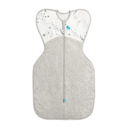 Love To Dream Swaddle UP Warm, White, Small, 8-13 lbs., Dramatically Better Sleep, Allow Baby to Sleep in Their Preferred Arms Up Position for Self-Soothing, Snug Fit Calms Startle Reflex