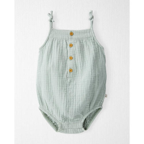 Baby Organic Cotton Gauze Bubble - 3M - Style,Mint
