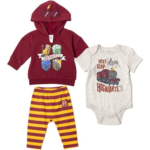 Harry Potter Baby 3 Piece Outfit Set