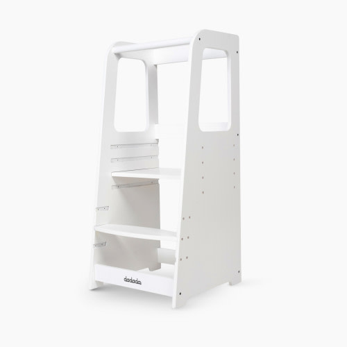 dadada Folding Toddler Tower - White