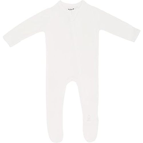 Amazon.com: KYTE BABY Unisex Zipper Closure Footies, Rayon Made From Bamboo (Newborn, Fog) : Clothing, Shoes & Jewelry