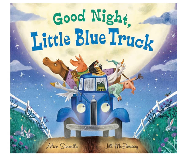 Good Night, Little Blue Truck: A Heartwarming Bedtime Story about Trucks, Farm Animals, and Friendship, For Kids (Ages 4-8)