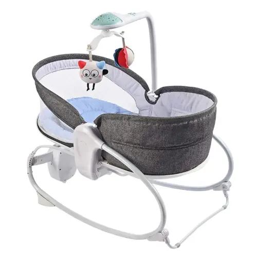 3-in-1 Baby Bouncers, Can sit and Lie Down, Brilliant Bouncer,Rocking Bouncer, Soothing Vibration, 3rd Gear Adjustment, Suitable for Babies Boys/Babies Girls/Newborns Baby