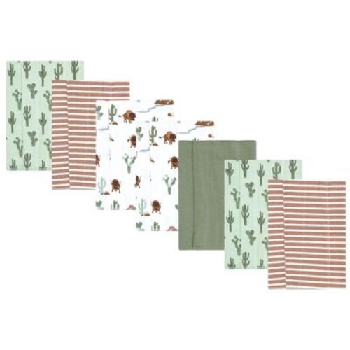 Luvable Friends Hudson Baby Flannel Burp Cloths 7pk Set