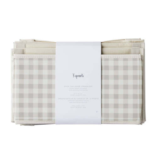 Recycled Fabric Over the Door Organizer for Nursery