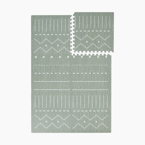 Toddlekind Premium Foam Playmats Berber Collection - Moss, 6x12