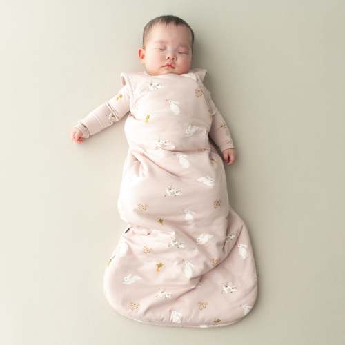Sleep Bag in Blush Rabbit 1.0