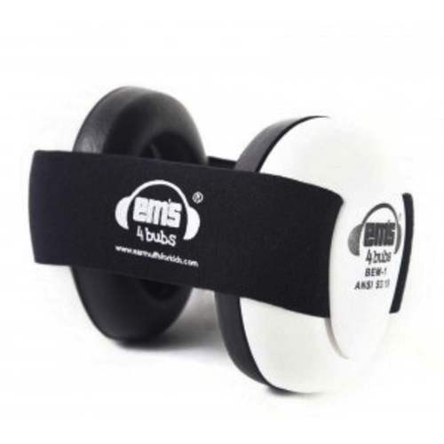 Em's 4 Kids - Bubs Earmuffs (Hearing Protection) - Black
