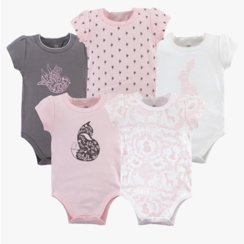 Amazon.com: Yoga Sprout Cotton Bodysuit, 5 Pack, Unicorn, 3-6 Months: Clothing, Shoes & Jewelry