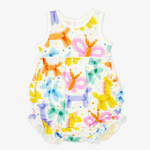 Balloon Bash Bubble Romper | Little Sleepies