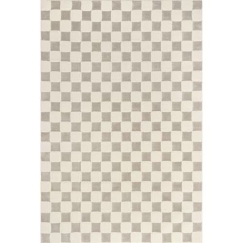 Nuloom Alaiya Checkered Machine Washable Indoor Area Rug, 2' X 3', Cream