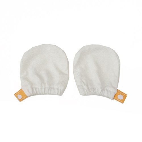 Satsuma Designs Baby Mittens, Natural, One Size