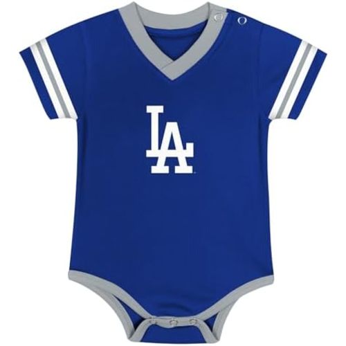 MLB Newborn & Infants 0-24 Months Official Primary Logo Creeper Romper Jersey
