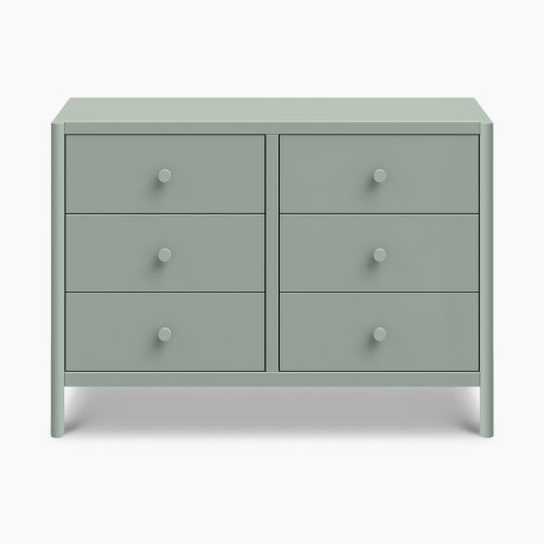 daVinci Birdie 6-Drawer Dresser - Light Sage