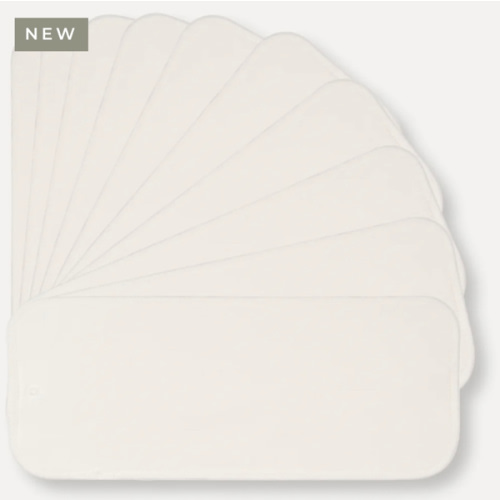 5 Layer Cotton Insert 10 Pack with Snaps