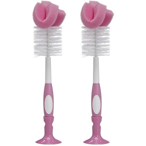 Dr. Brown's Baby Bottle Brush in Pink, 2 Pack