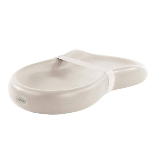 Keekaroo Peanut Changer Baby Vanilla– The Original Made in USA Easy-to-Clean Changing pad and The only Shell Over Foam, Fully Water Repellant