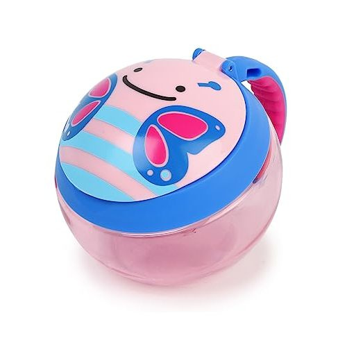 Skip Hop Baby Snack Container, Mealtime Snack Cup, Butterfly