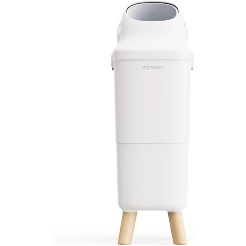 Momcozy Triple-Seal Diaper Pail with Odor Locking, Ergonomic Height Design