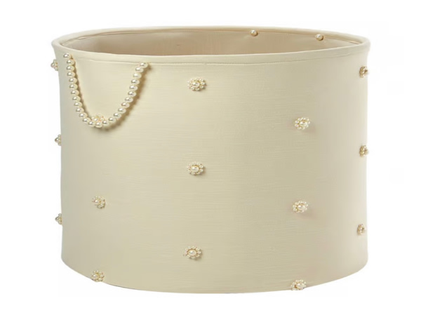 Heritage Large Pearl Round Basket - Boscov's