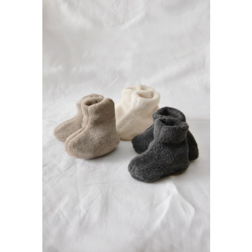 Newborn Fleece Booties
