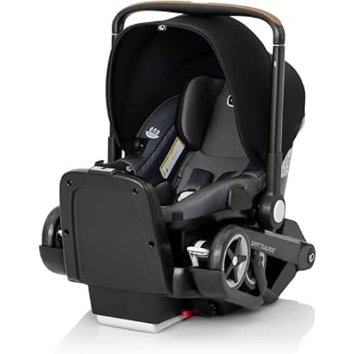 Shyft DualRide with Carryall Storage Infant Car Seat and Stroller Combo (Boone Gray)