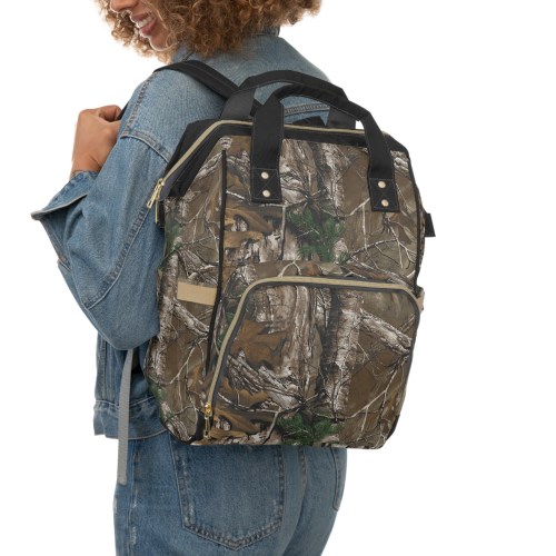 Camo Diaper Backpack With Hunting Concealment Camouflage Realtree Xtra