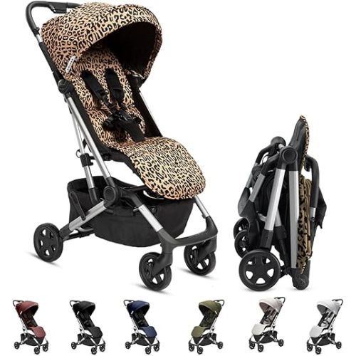 Colugo Compact Stroller - Wild Child Leopard Print