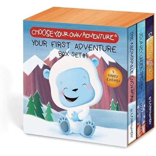 Choose Your Own Adventure 3-Book Board Book Boxed Set #1 (The Abominable Snowman, Journey Under the Sea, Space and Beyond) (Choose Your Own Adveture)