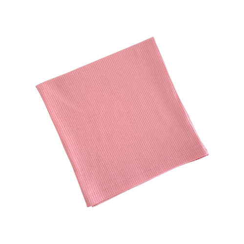 Pink / Organic Ribbed Swaddle