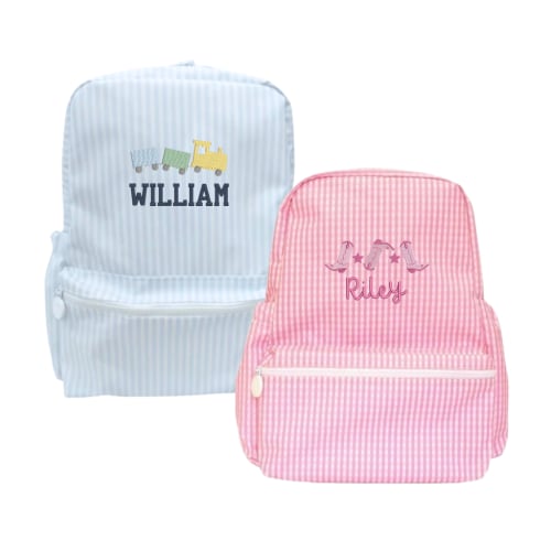 Backpacker Backpack with Motif