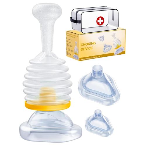 Choking Rescue Device,Anti Choking Device, Automatic Choking Rescue Device Choking Device for Kids and Adults,Home Use Kit, Portable Suction Rescue Device