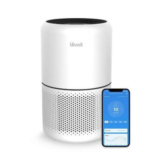 Levoit Plasmapro 300s Smart Air Purifier White: 8 Settings, 2-year Warranty, 300-500 Sq. Ft. Coverage, Captures Allergens