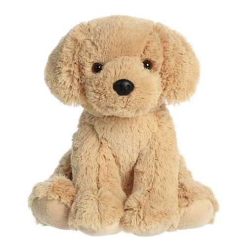 Aurora Medium Golden Lab Cuddly Stuffed Animal 11.5"