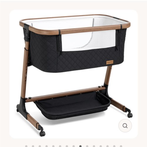 3 in 1 Smart Electric Baby Bassinet: Auto-Rocking Bassinet, Bedside Sleeper & Adjustable Height BN13