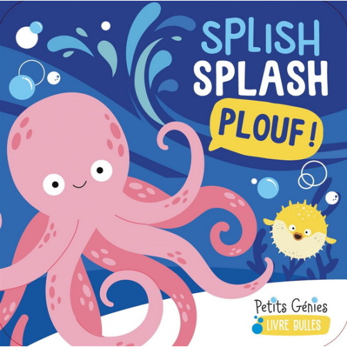 Splish Splash Plouf : livre bain par COLLECTIF