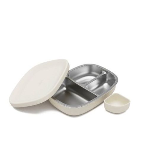 Lalo Bento Stainless Steel Box - Berries & Cream