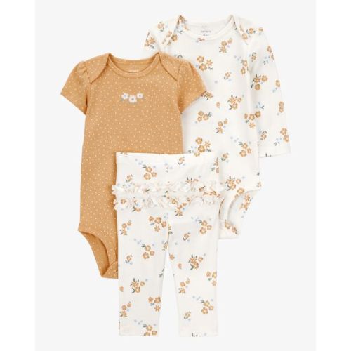 Baby 3-Piece Floral Little Character Set® - Carter's | Carter's