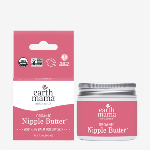 Organic Nipple Butter Breastfeeding Cream | Earth Mama