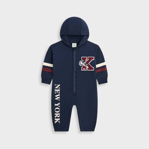 Kith Baby Varsity Nelson Coverall - Nocturnal