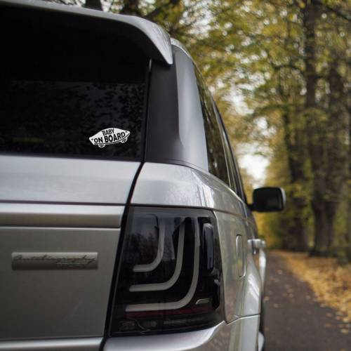 Vans " BABY ON BOARD " Decal