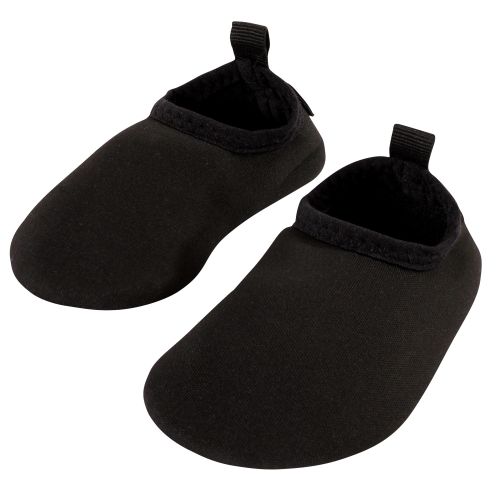 Hudson Baby Infant and Toddler Water Shoes for Sports, Yoga, Beach and Outdoors, Solid Black