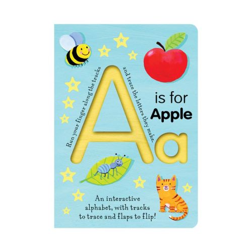 A is for Apple - by Georgie Birkett (Board Book)