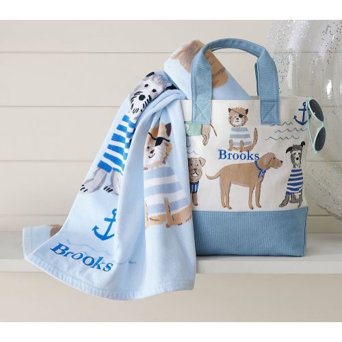 Salty Dog Tote & Towel Set