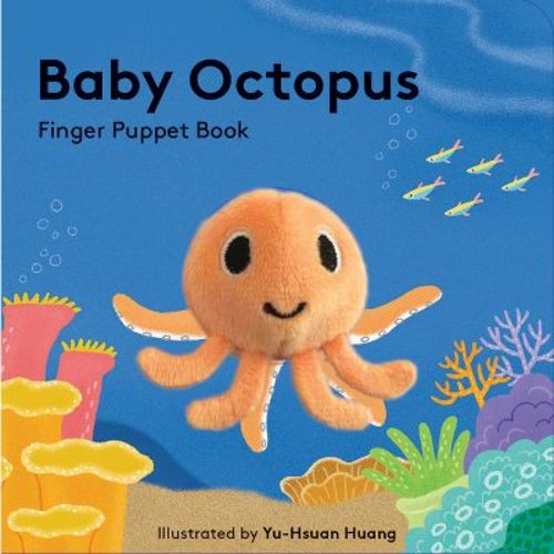 Baby Octopus: Finger Puppet Book - (board Book)