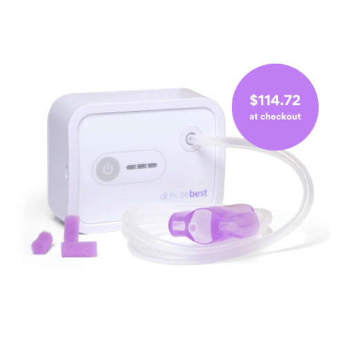 Dr. Noze Best NozeBot Electric Nasal Aspirator - Nozebot