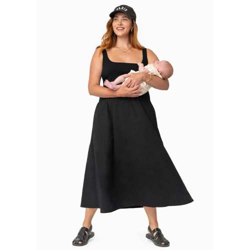 Illusion Dress - Black